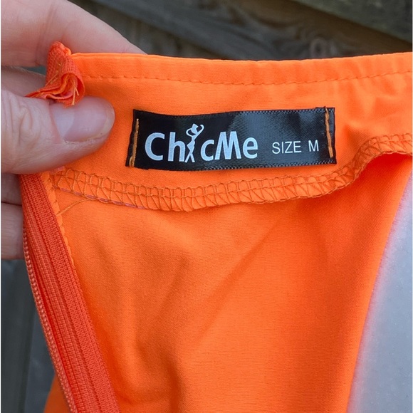 👗3/25$ 👗Vibrant Orange Summer Dress - Picture 10 of 12